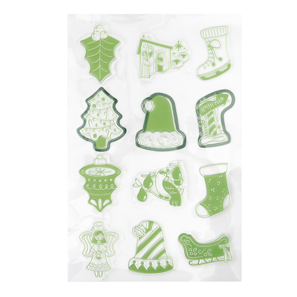 We R Makers CHRISTMAS Die &amp; Stamp Shifters 45pc