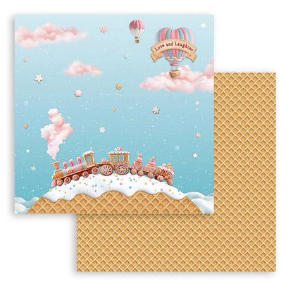 Stamperia CANDY CHRISTMAS 12&quot;X12&quot; Scrapbook Paper Sheet