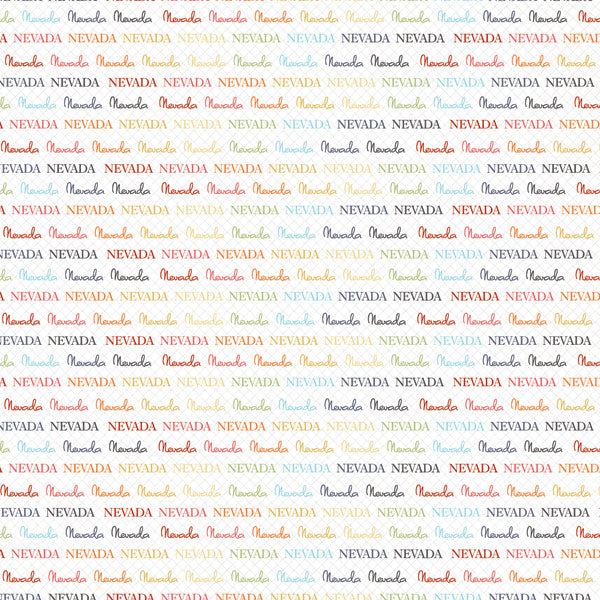 Nevada DS TRAVEL JOURNAL 12X12 Scrapbook Paper Scrapbooksrus
