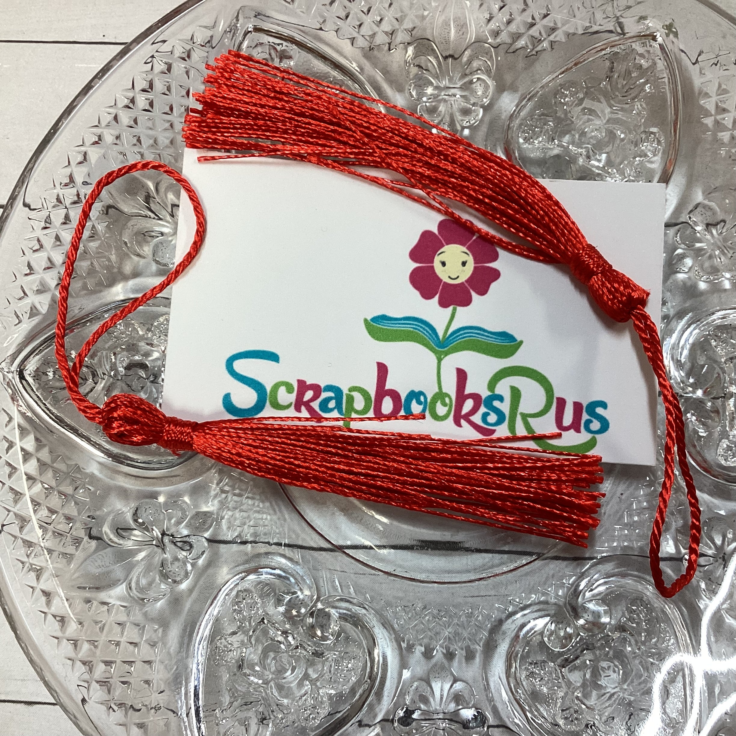 Scrapbooksrus DECORATIVE CHAINETTE TASSELS 5”