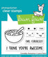 Lawn Fawn CEREALSLY AWESOME Stamp & Die Set