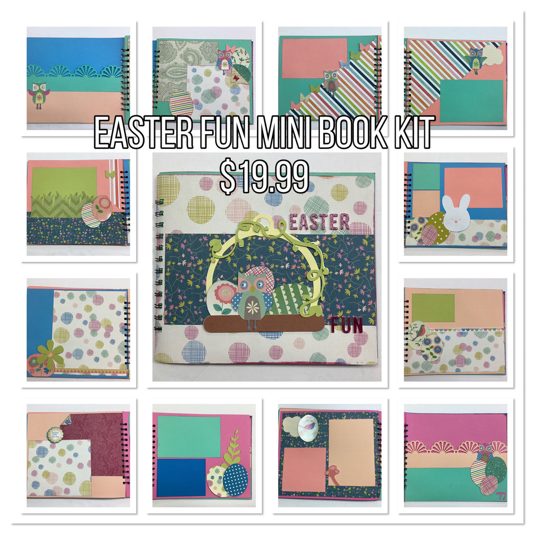 Scrapbooksrus EASTER FUN Mini Book Kit