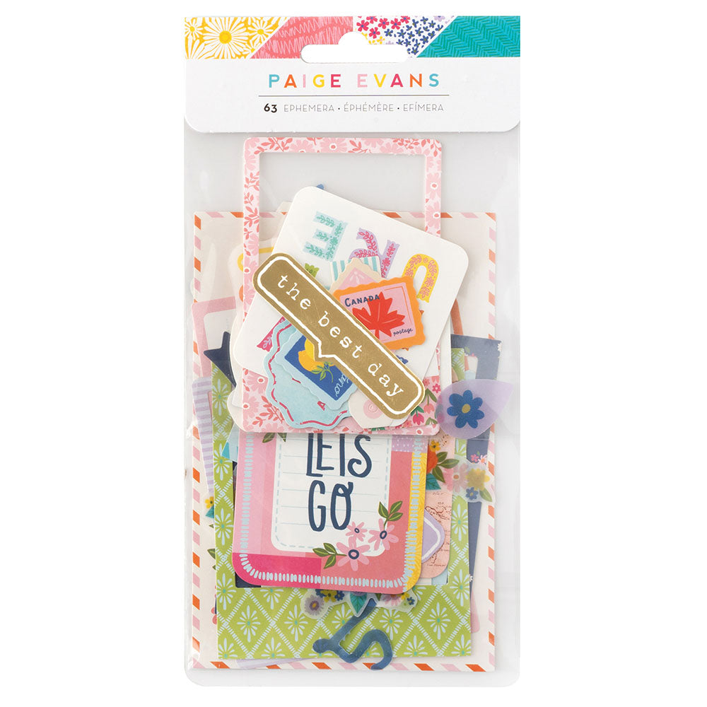 Paige Evans ADVENTUROUS Ephemera 63pc