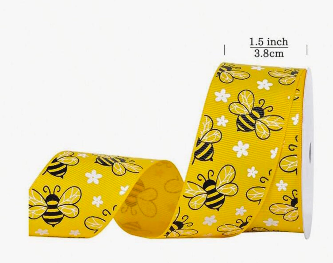 Scrapbooksrus HONEY BEE Ribbon 1 yard