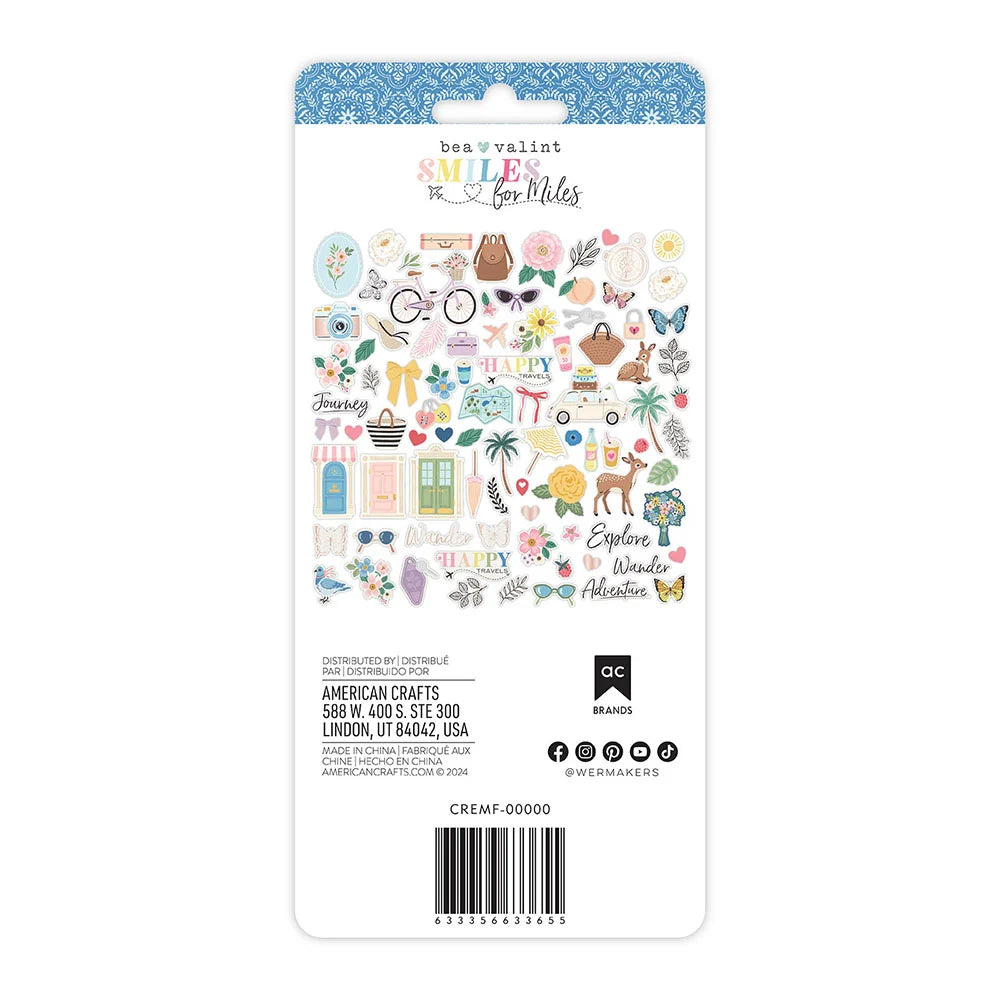 Bea Valint SMILES FOR MILES Ephemera 88pc