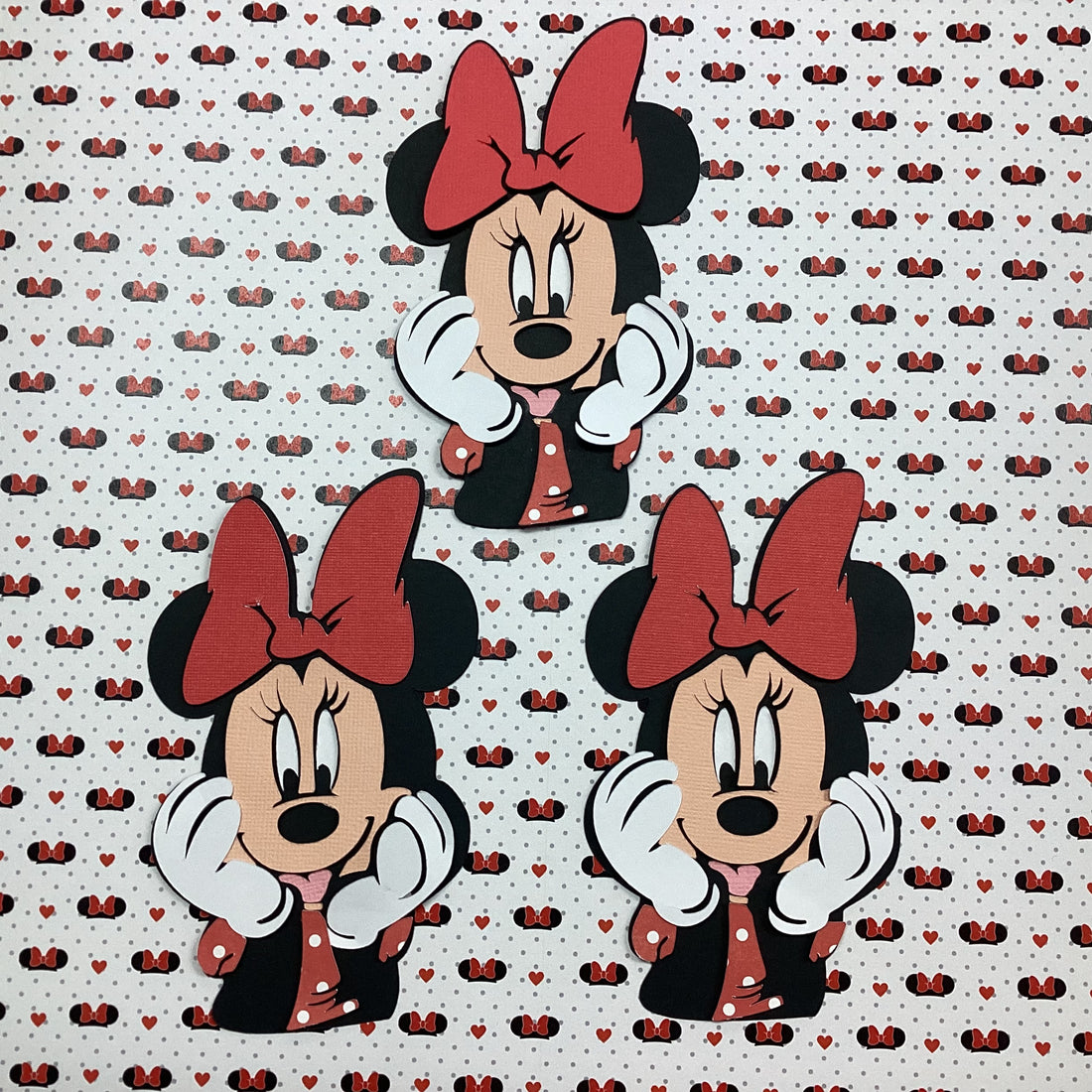 Like Disney MINNIE MOUSE 3D Custom DieCut