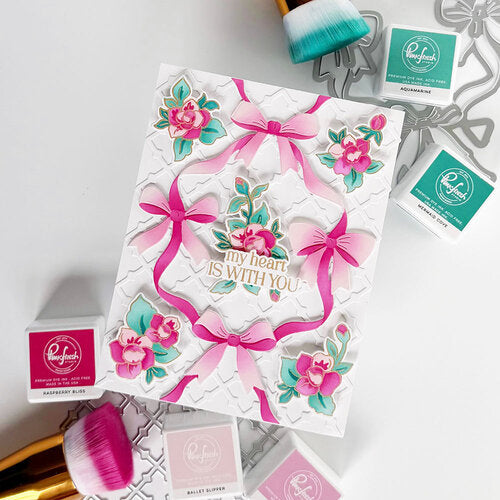 Pinkfresh Studio ON MY MIND Clear Stamp &amp; Die Set 18pc