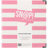 Sn@p Studio by Simple Stories PINK 6”X8” Designer Snap Binder Album