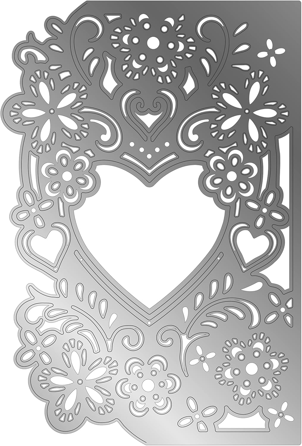 Gemini Inter’lace FRAMED WITH LOVE Metal Cutting Die 1pc