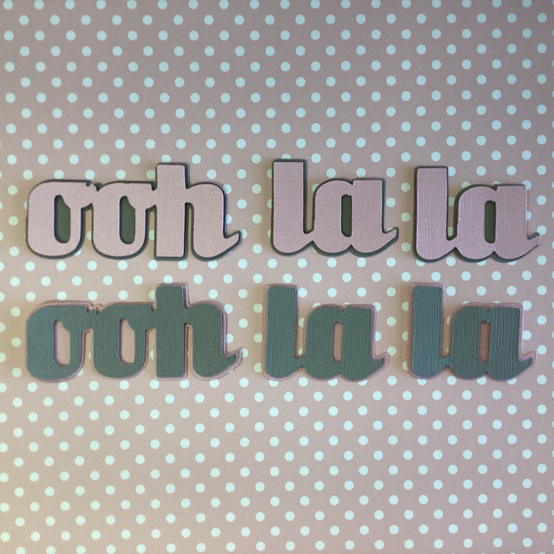 Scrapbooksrus OOH LA LA Diecut Paris Scrapbook Die Cut Embellishments