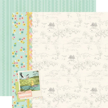 Simple Stories SAY CHEESE CLASSIC POOH BABY 12"X12" Collection Kit
