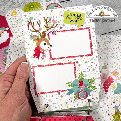 Doodlebug CHRISTMAS ASSORTMENT Glitter Sprinkles 54pc