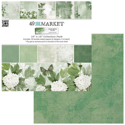 49 and Market Color Swatch WILLOW 12X12 Collection Pack