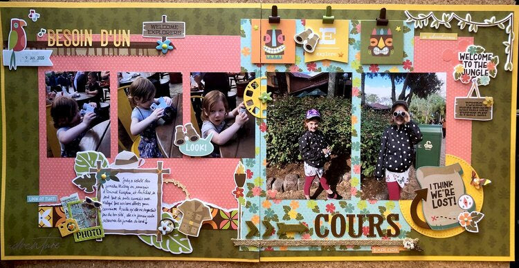 Simple Stories SAY CHEESE ADVENTURE PARK Foam Stickers 43pc