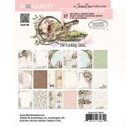 49 and Market THE LOOKING GLASS 6”X8” Collection Paper Pack