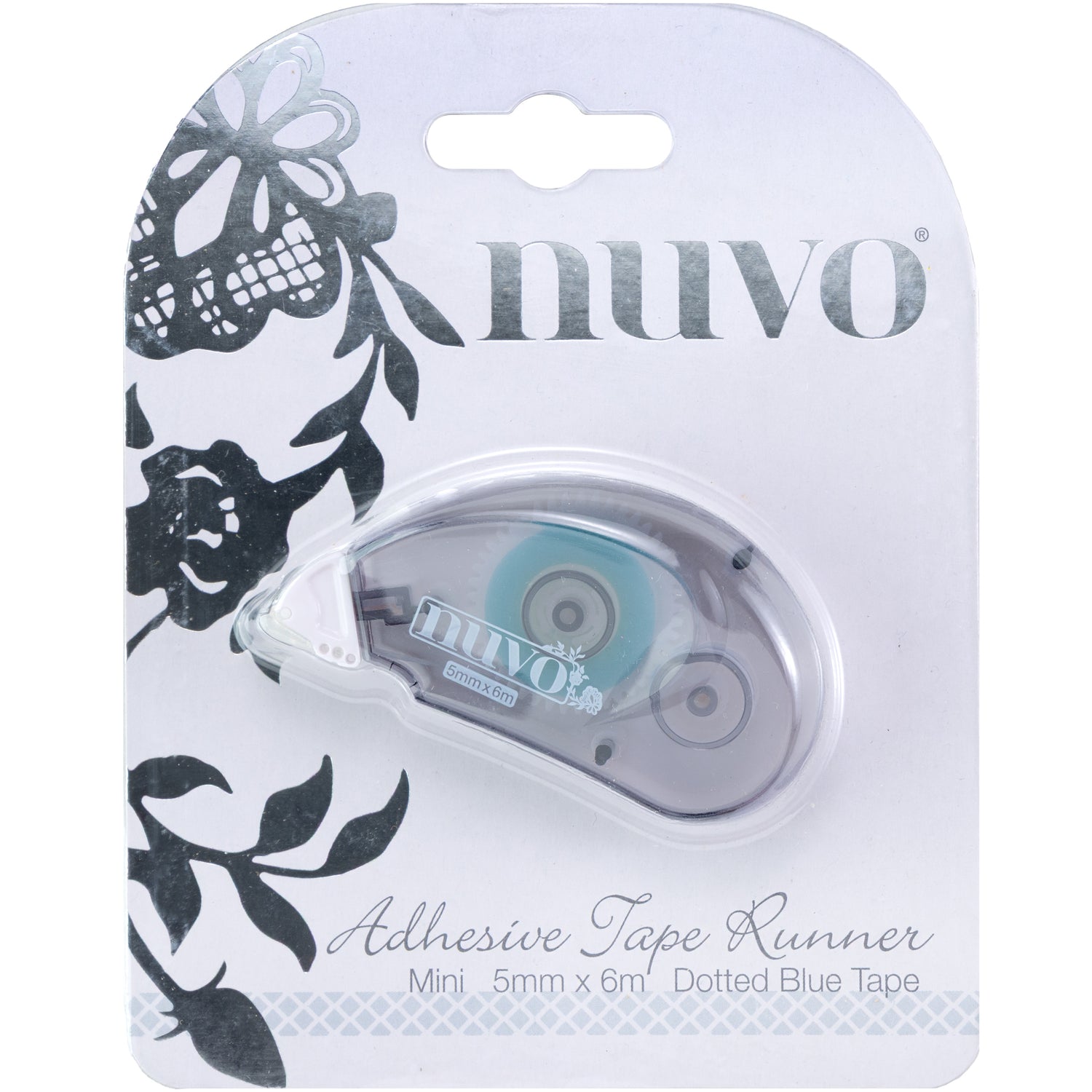 Nuvo MINI DOTTED BLUE Adhesive Tape Runner
