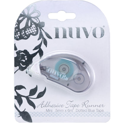 Nuvo MINI DOTTED BLUE Adhesive Tape Runner