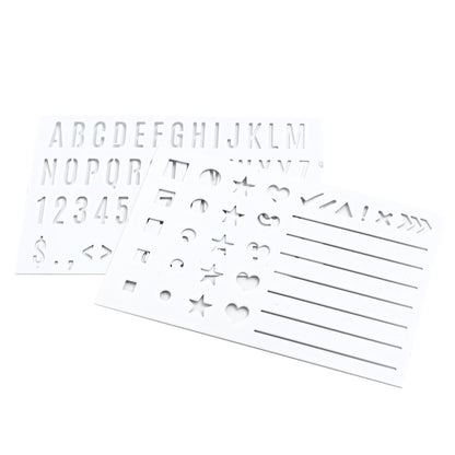 Heidi Swapp COLOR FRESH Planner Stencils 3pc