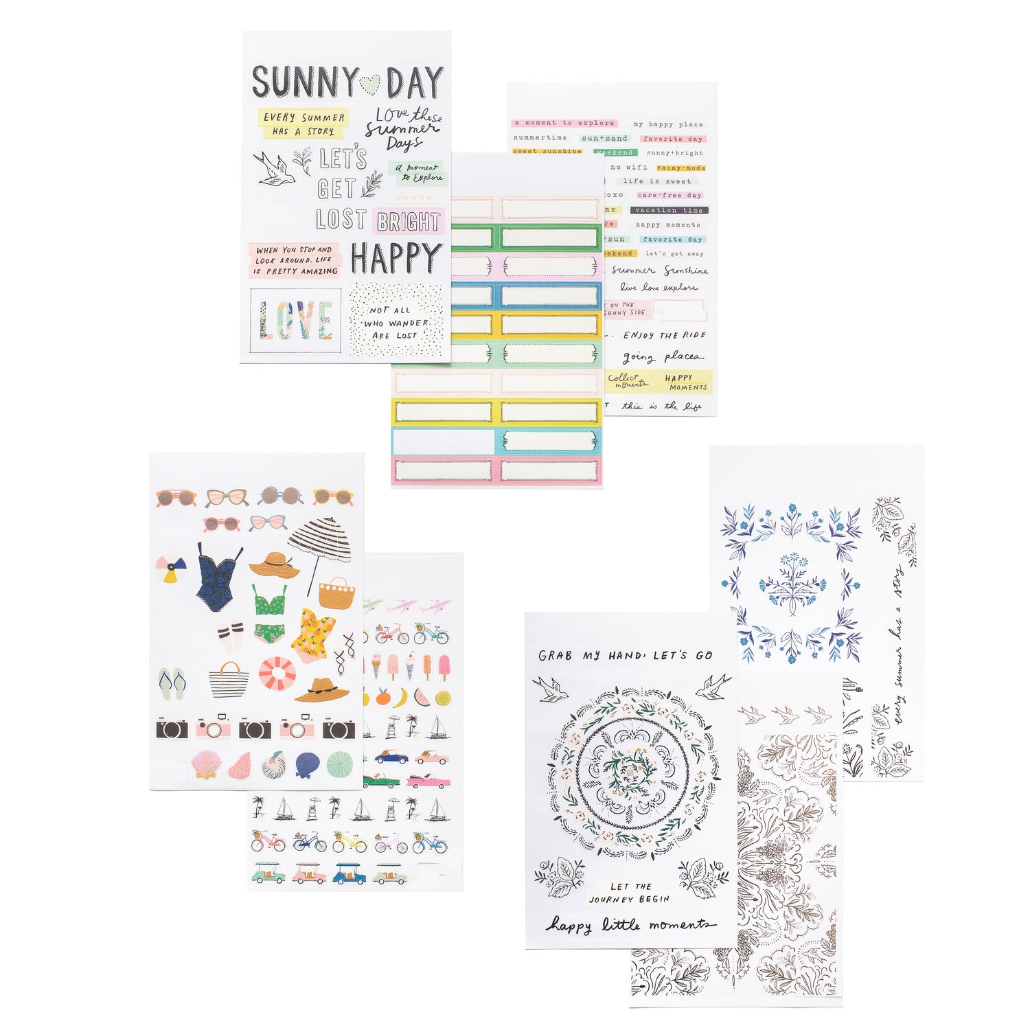 Maggie Holmes SUNNY DAYS Sticker Book 202pc