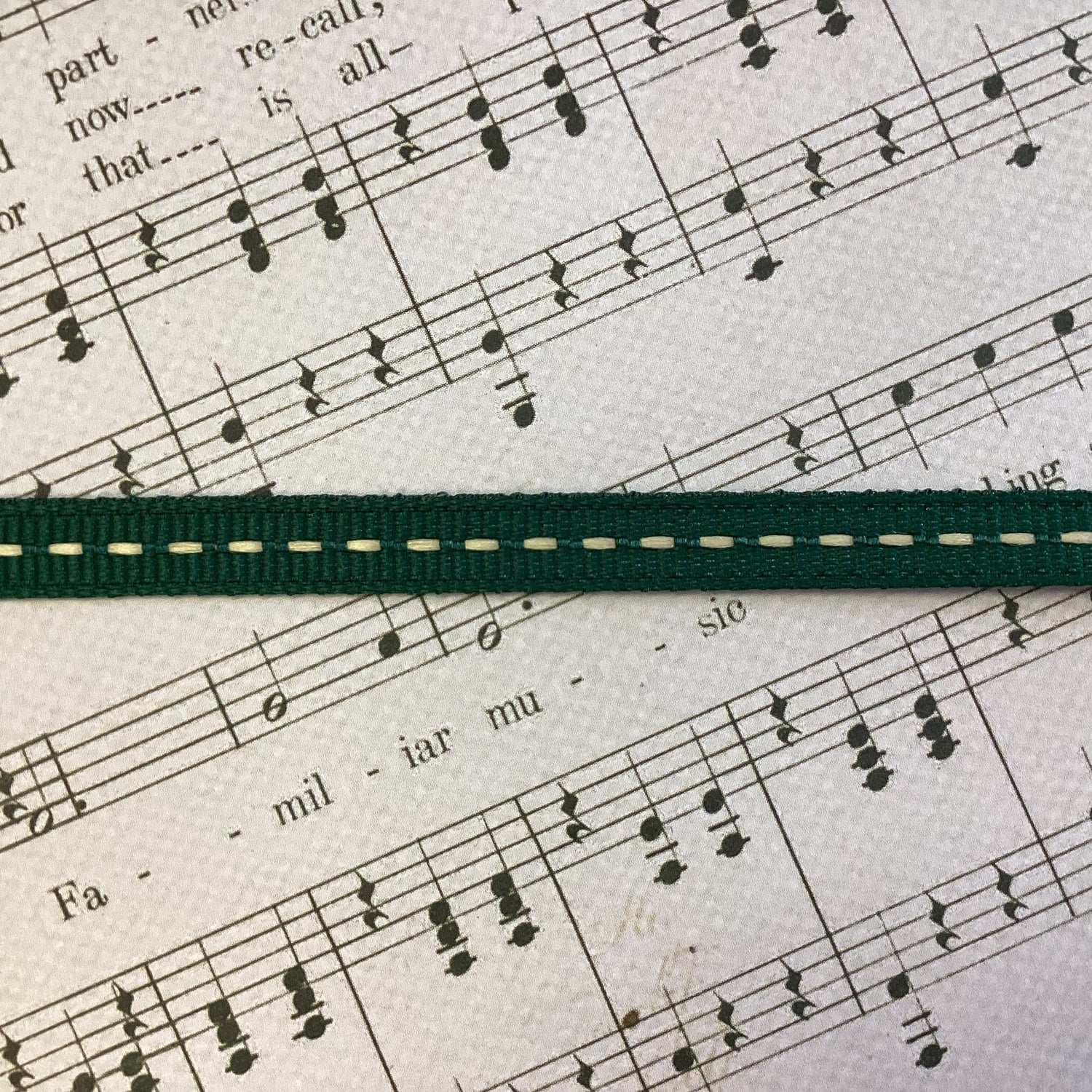 Creative Impressions 1/4&quot; STITCH RIBBON Grosgrain 1 yard yd