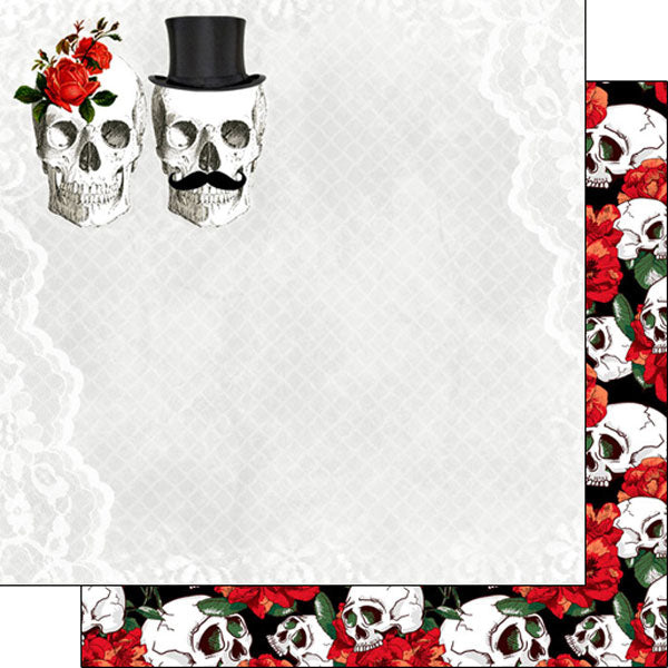 Scrapbook Customs DAY OF THE DEAD MEXICO Paper Pack 10pc