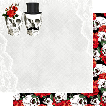 Scrapbook Customs DAY OF THE DEAD MEXICO Paper Pack 10pc
