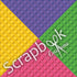 Lego GIRL MULTI-COLOR BUILDING BLOCKS Scrapbook Paper