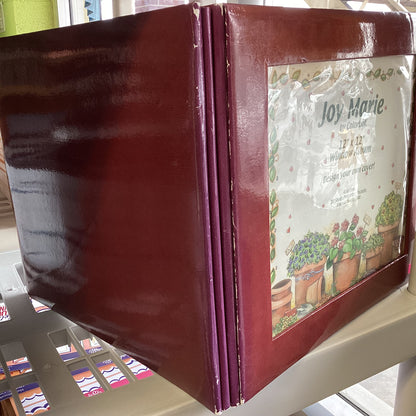 JOY MARIE WINDOW 12”x12” Postbound Scrapbook Album