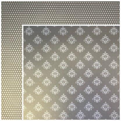 Bella! SHIMMER WEDDING 12X12 Scrapbook Paper