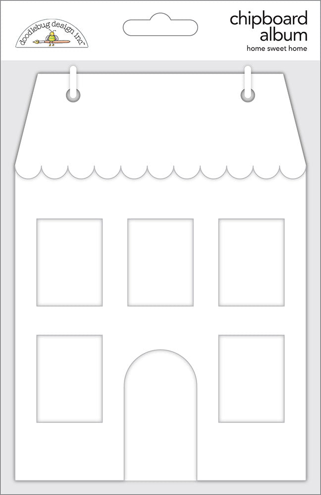 Doodlebug HOME SWEET HOME Chipboard Album
