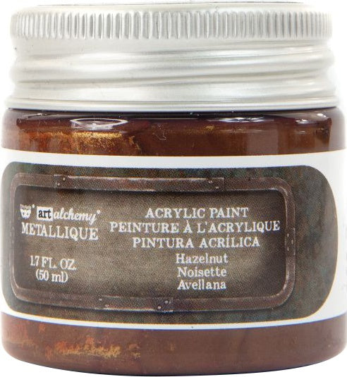 Prima Art Alchemy METALLIQUE HAZELNUT Acrylic Paint