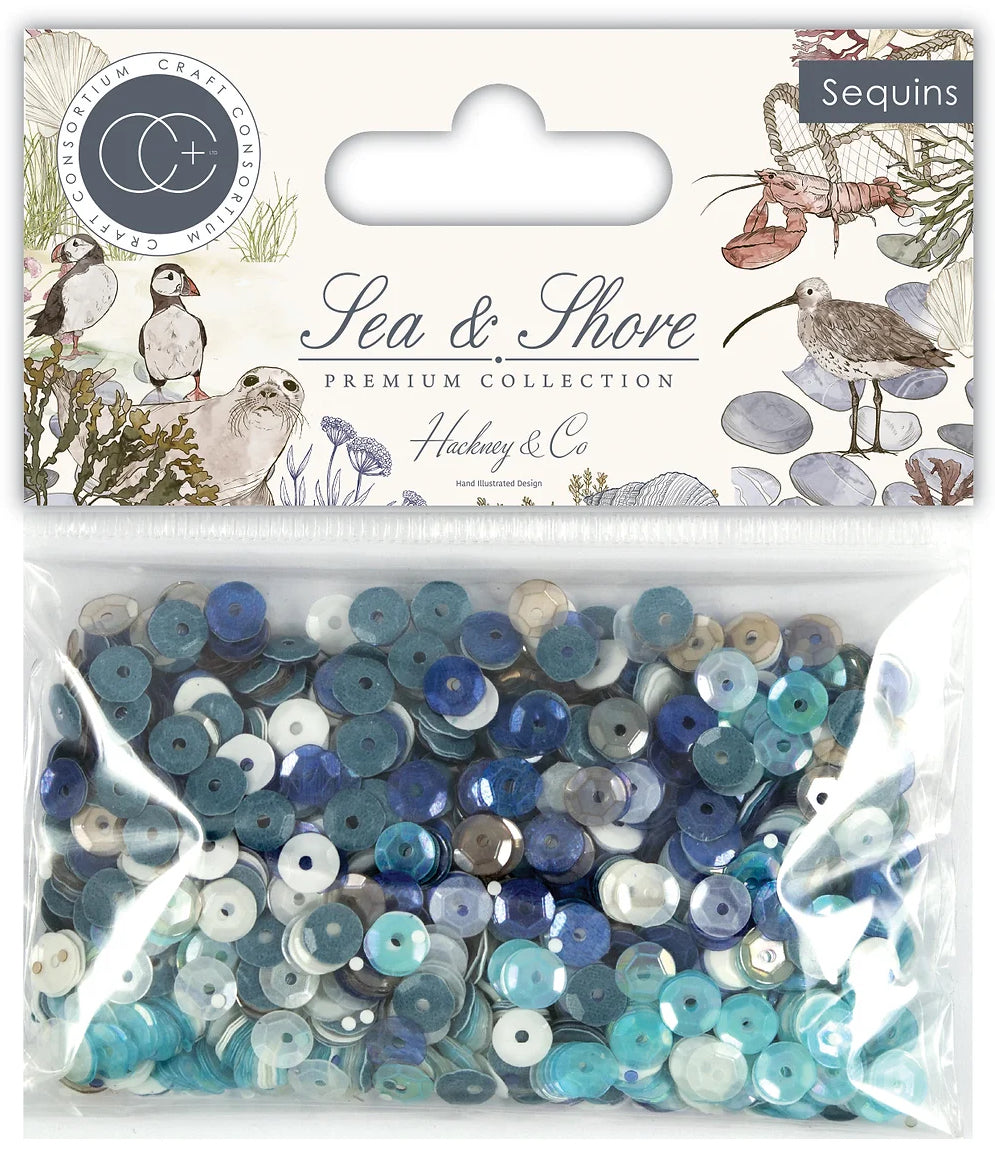 Craft Consortium SEA &amp; SHORE SEQUINS