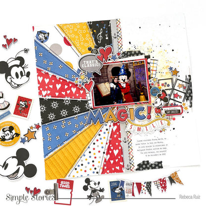 Simple Stories SAY CHEESE CLASSIC MOUSE Washi Tape 5Rolls