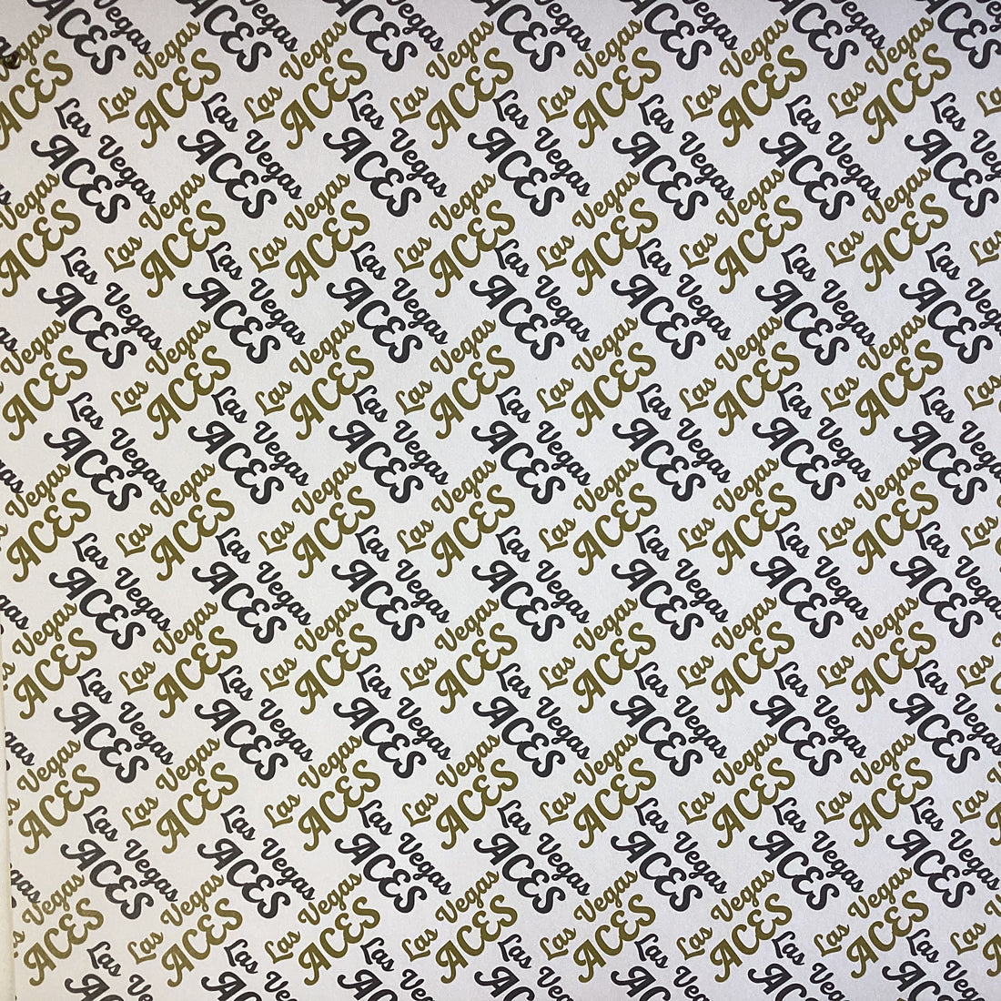 LAS VEGAS ACES DIAGONAL 12"X12" Scrapbook Customs Paper