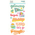 Simple Stories JUST BEACHY Foam Stickers 33pc