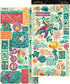 Graphic 45 SEAS THE DAY Cardstock Sticker Set