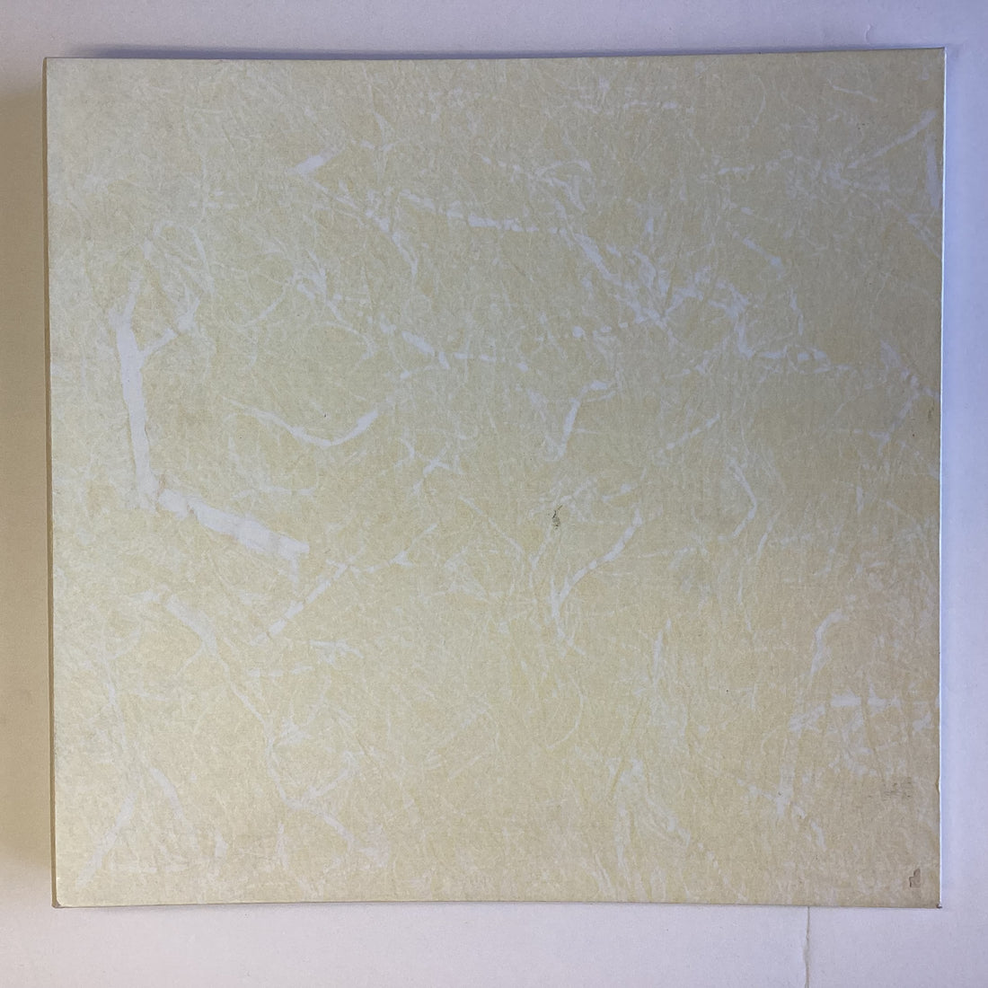 YELLOW MARBLE 12”X12” Scrapbook Album