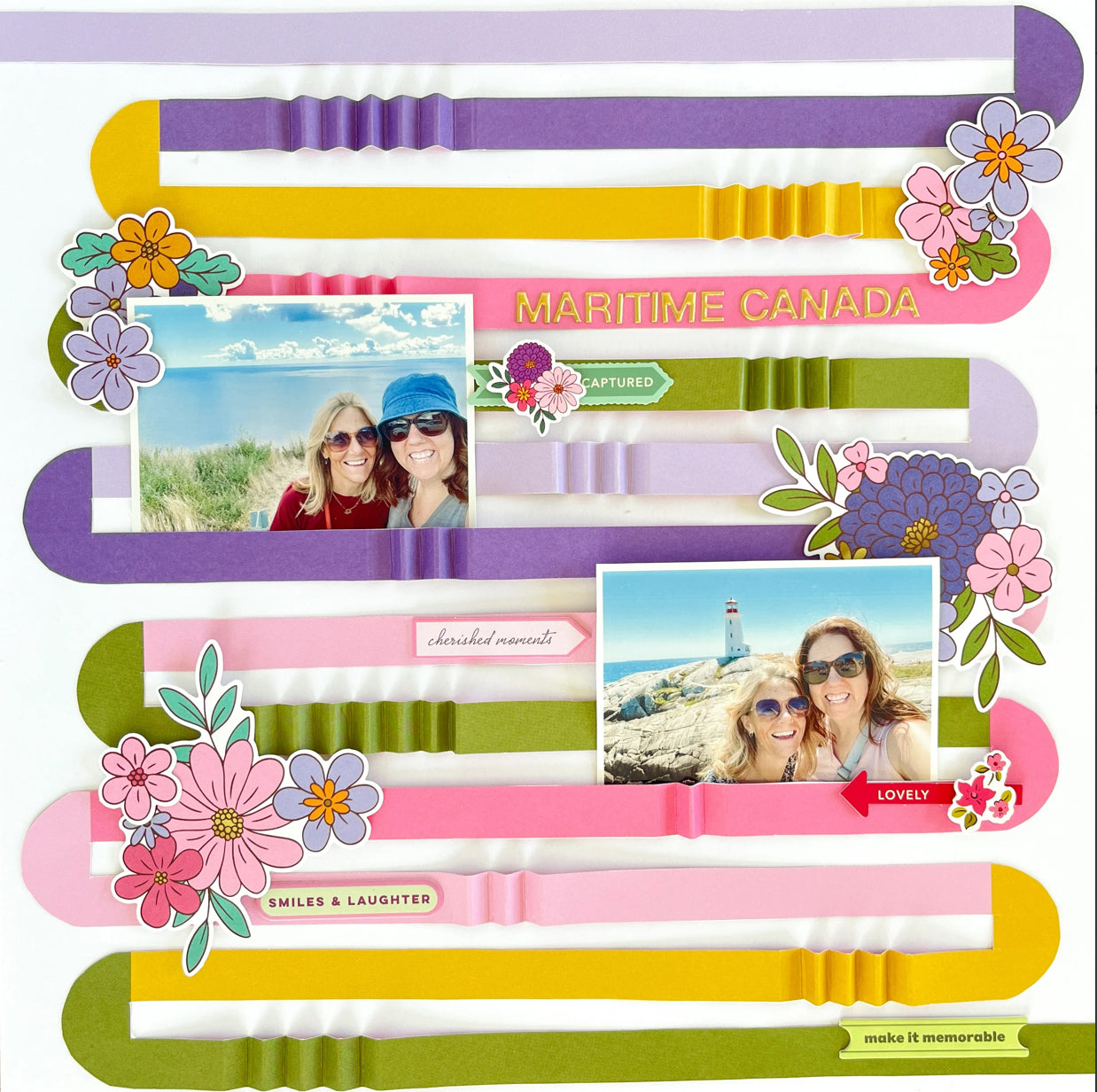 Pinkfresh Paige Evans LOVELY LANE 12”X12” Paper Pack