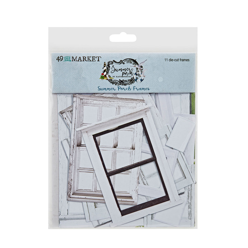 49 and Market SUMMER PORCH FRAMES 11 Diecuts