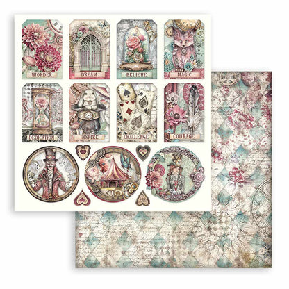 Stamperia MASTER OF MAGIC 12&quot;X12&quot; Scrapbook Paper Pack