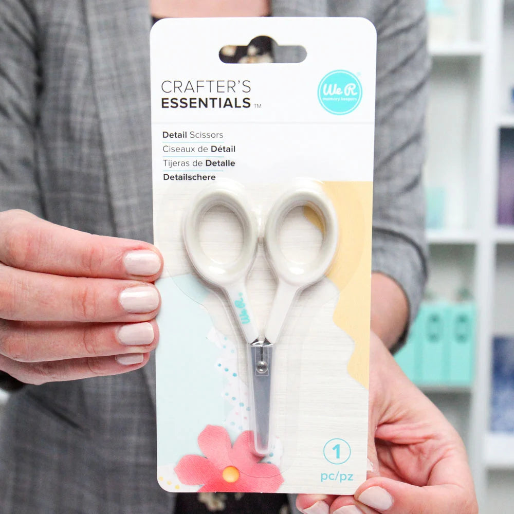 We R Makers WHITE DETAIL Scissors 1pc