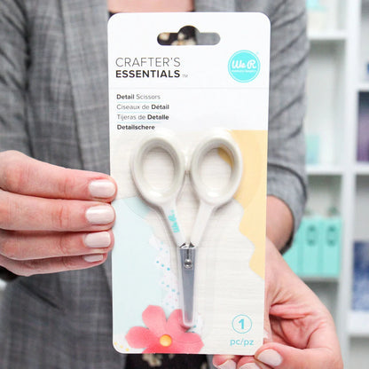 We R Makers WHITE DETAIL Scissors 1pc