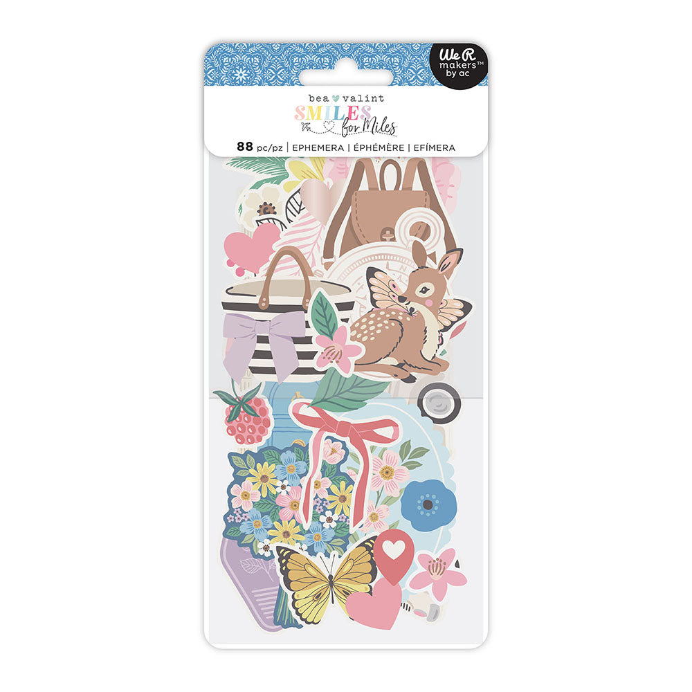 Bea Valint SMILES FOR MILES Ephemera 88pc