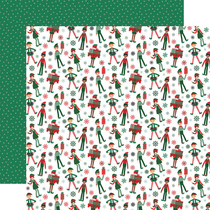 Echo Park CHRISTMAS EXPRESS 12&quot;X12&quot; Scrapbook Paper