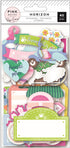 Pink Paislee Paige Evans HORIZON Ephemera 40pc