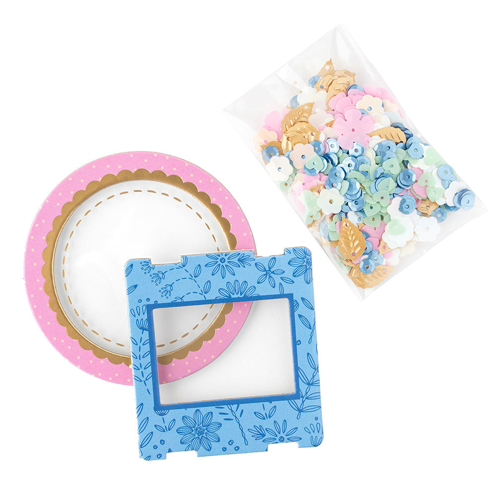 Bea Valint POPPY &amp; PEAR Frame Embellishments &amp; Sequins