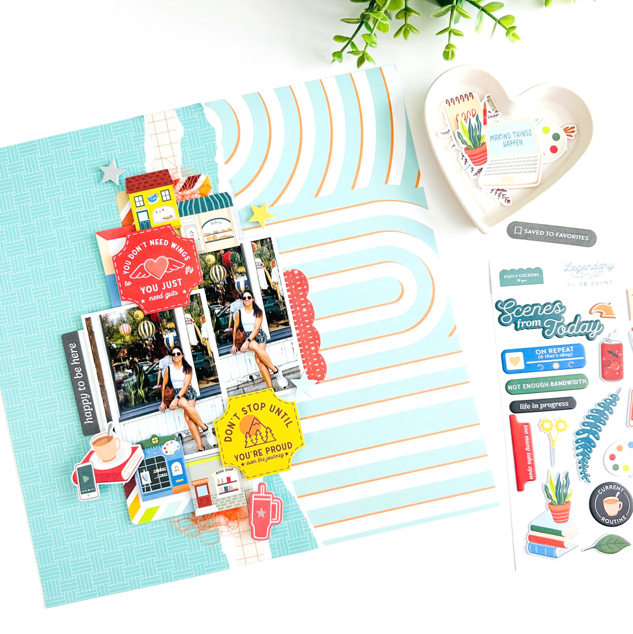 Pinkfresh Paige Evans LEGENDARY Ephemera 37pc