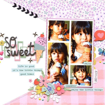 Pebbles COOL GIRL Icon Ephemera 74pc