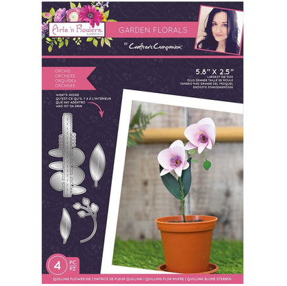 Crafter’s Companion Garden Florals ORCHID BUNDLE Flower Die