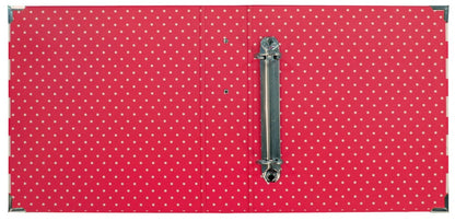 Sn@p Studio by Simple Stories RED 6”X8” Designer Snap Binder Album